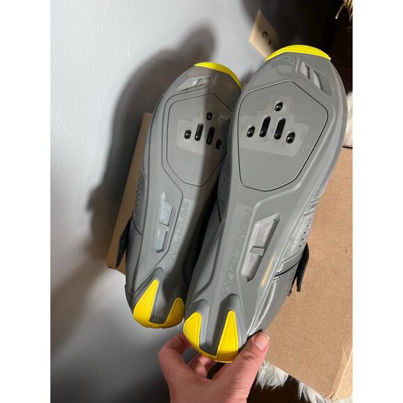 Pearl Izumi Soulcycle Gray Cycling Shoes Mens Bicycle 50 EU 15 US  SPD-SL Gray main image 9